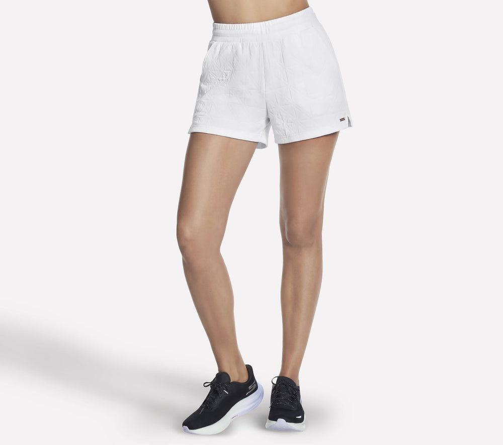 GO WALK Cozy Fit Diamond 4 Inch Short | Women Skechers for sale