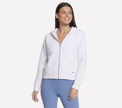 GO WALK Cozy Fit Diamond Jacket | Women Skechers discount