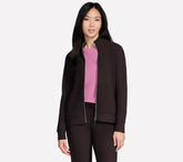 GO Luxe Rib Everyday Full Zip Jacket | Women Skechers for sale