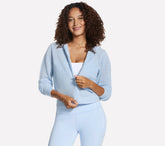 Shine Hooded Full Zip Jacket | Women Skechers outlet