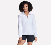 Soft Knit Ottoman 1/4 Zip | Women Skechers on sale
