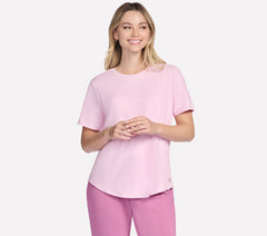GO WALK Luxe Rib Tee | Women Skechers for sale