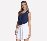 GO DRI Swift Polo Tank | Women Skechers outlet