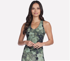 GO FLEX RIB Inbloom V-Neck Tank | Women Skechers outlet
