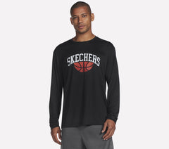Hoops Long Sleeve Tee | Men Skechers on sale