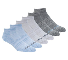 6 Pack Low Cut Non Terry Socks | Skechers on sale