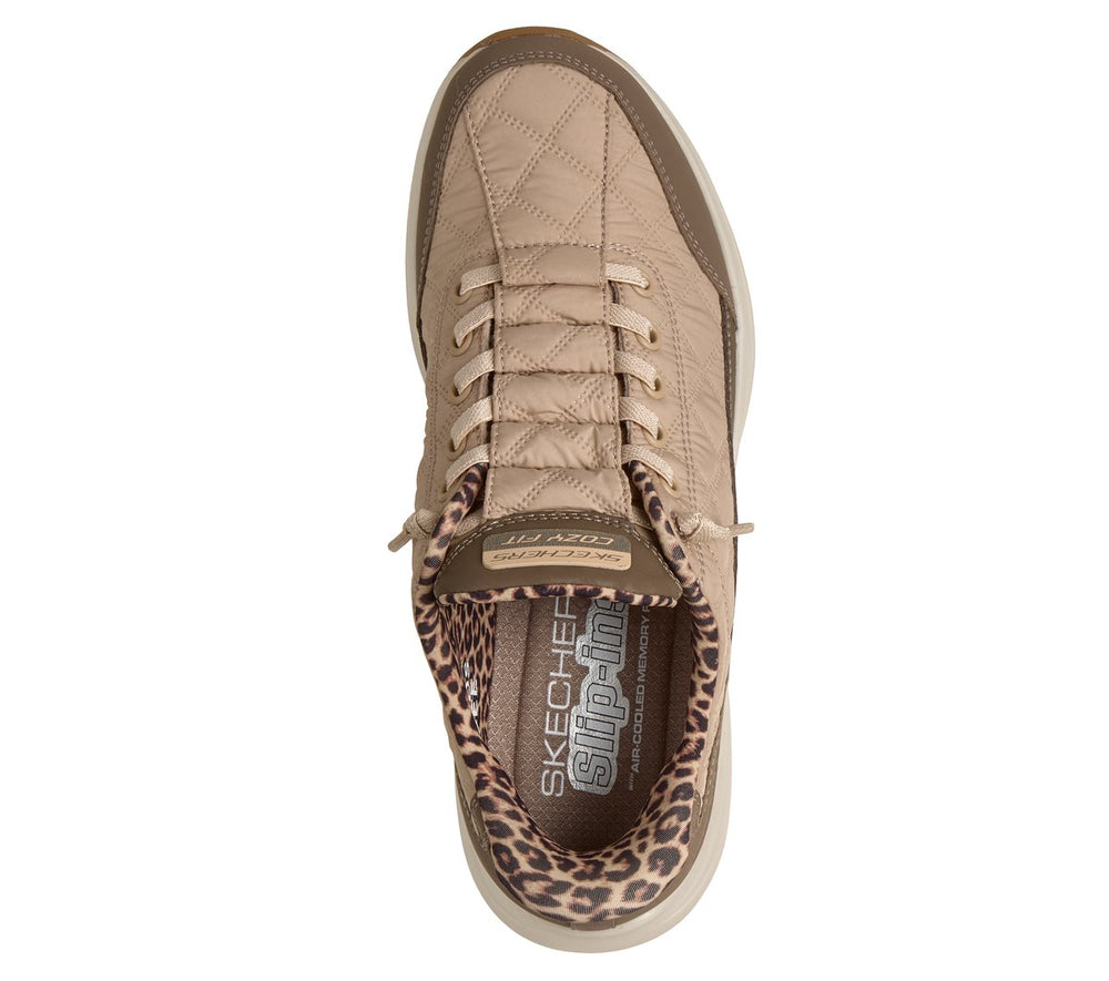 Slip-ins: Contour Foam - Cozy Fit Leopard Dream | Women Skechers discount