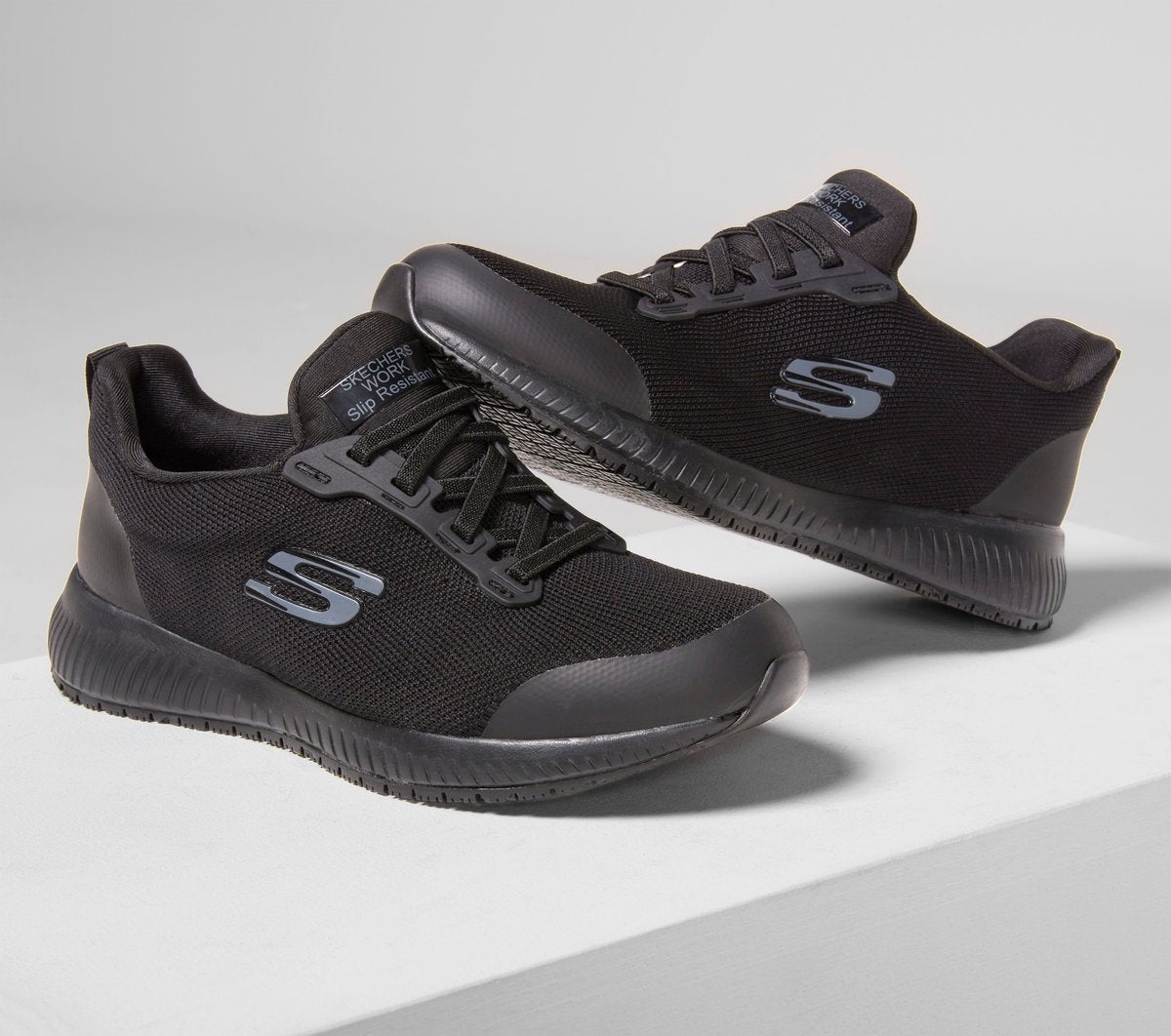 Work Slip-Resistant Relaxed Fit: Squad | Women Skechers on sale