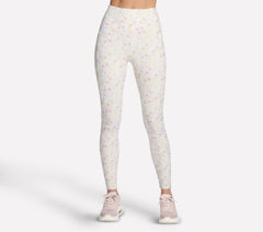 GO WALK Rib Floral Full Length High-Waisted Legging | Women Skechers on sale