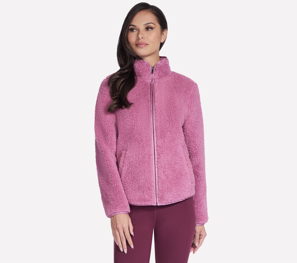 Skech-Sherpa Jacket | Women Skechers online shop