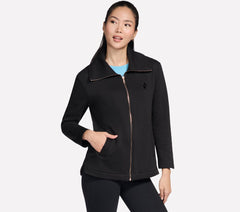 GO SNUGGLE Tunic Full Zip Jacket | Women Skechers sale