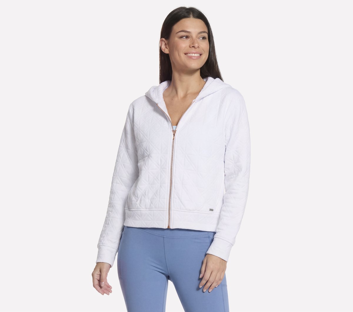 GO WALK Cozy Fit Diamond Jacket | Women Skechers discount