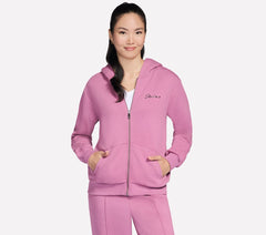 SKECH SWEATS Signature Full Zip Hoodie | Women Skechers on sale