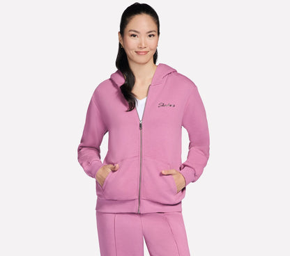 SKECH SWEATS Signature Full Zip Hoodie | Women Skechers outlet