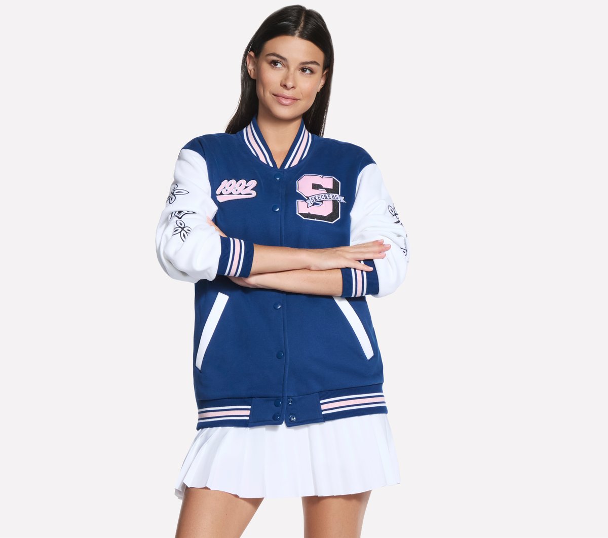 Varsity Jacket | Women Skechers online shop