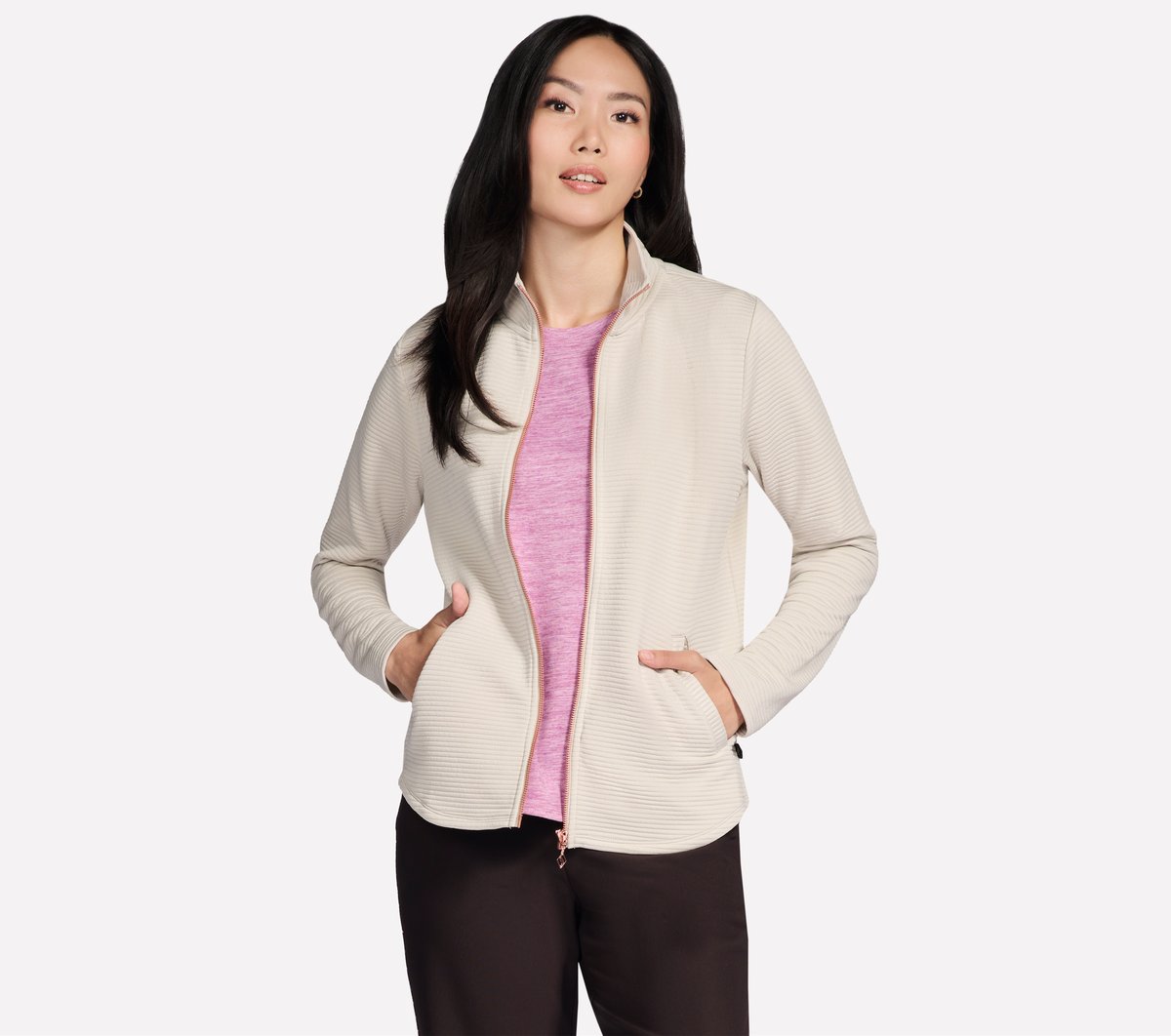 The GO WALK Shine Jacket | Women Skechers outlet