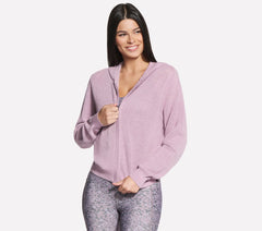 Shine Hooded Full Zip Jacket | Women Skechers outlet