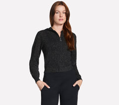 Shine Hooded Full Zip Jacket | Women Skechers outlet