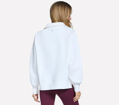 Downtown Cozy Fit Collared Long Sleeve | Women Skechers for sale
