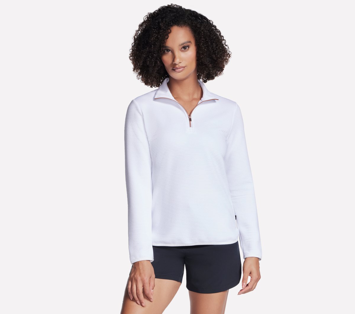 Soft Knit Ottoman 1/4 Zip | Women Skechers on sale