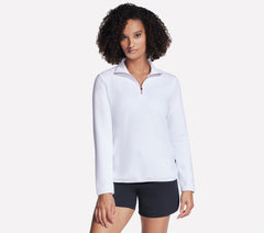 Soft Knit Ottoman 1/4 Zip | Women Skechers on sale