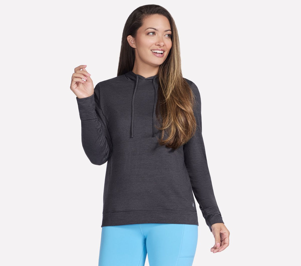 GO DRI Swift Stripe Hoodie | Women Skechers for sale