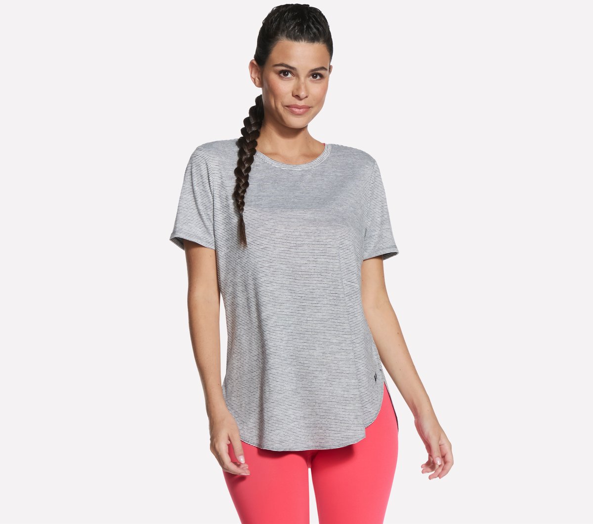 GO DRI Swift Stripe Tunic Tee | Women Skechers on sale