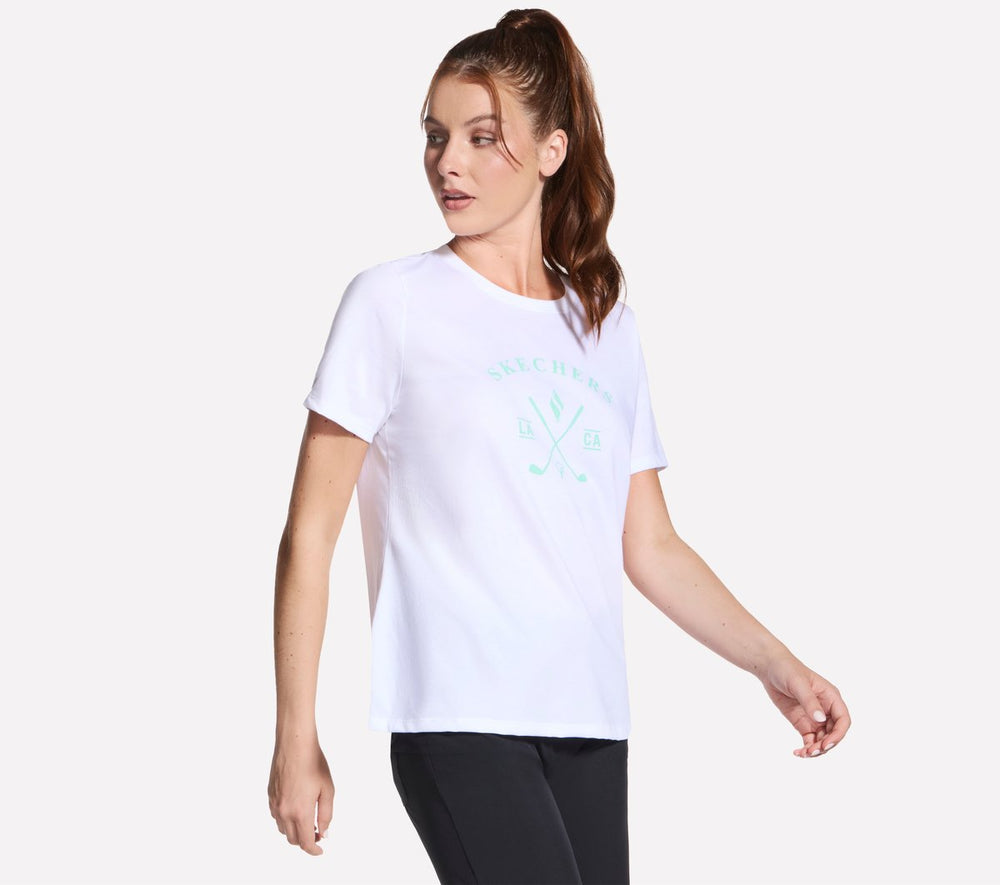 Tee Time Short Sleeve Tee | Women Skechers online shop