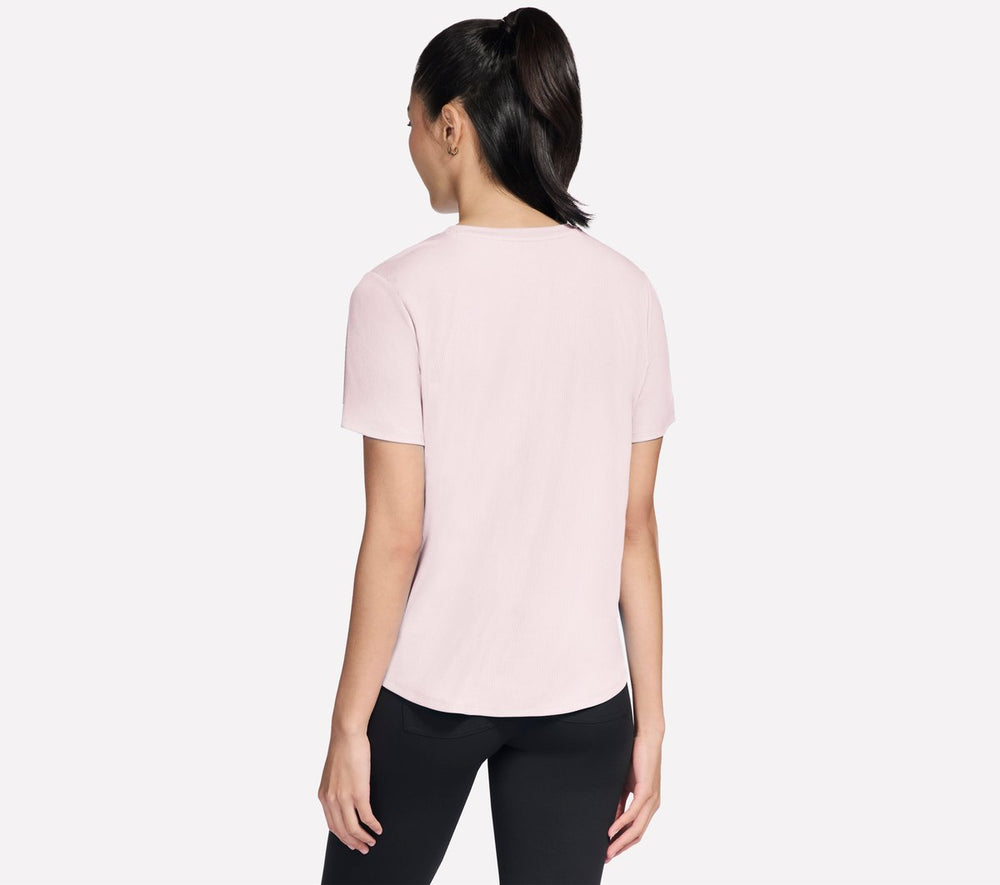 GO WALK Luxe Rib Tee | Women Skechers for sale