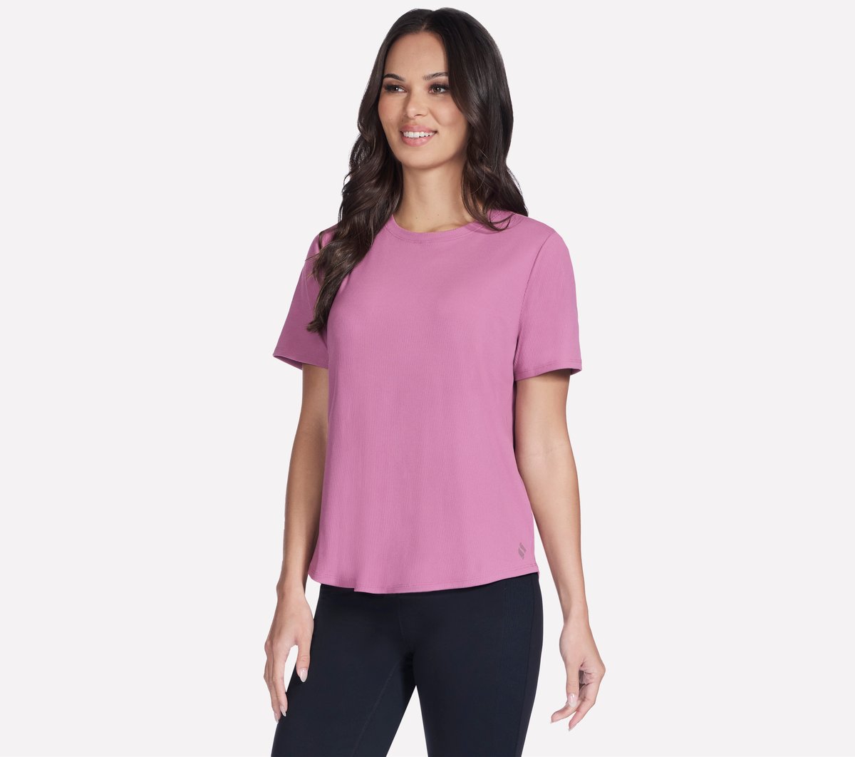 GO WALK Luxe Rib Tee | Women Skechers for sale