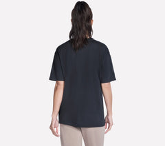 Script Diamond Studded Short Sleeve Tee | Women Skechers for sale