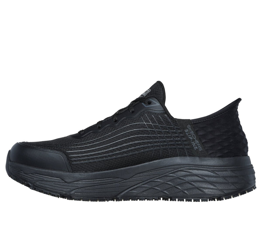 Slip-ins Work Slip-Resistant Relaxed Fit: Max Cushioning Elite - Remmal | Men Skechers for sale