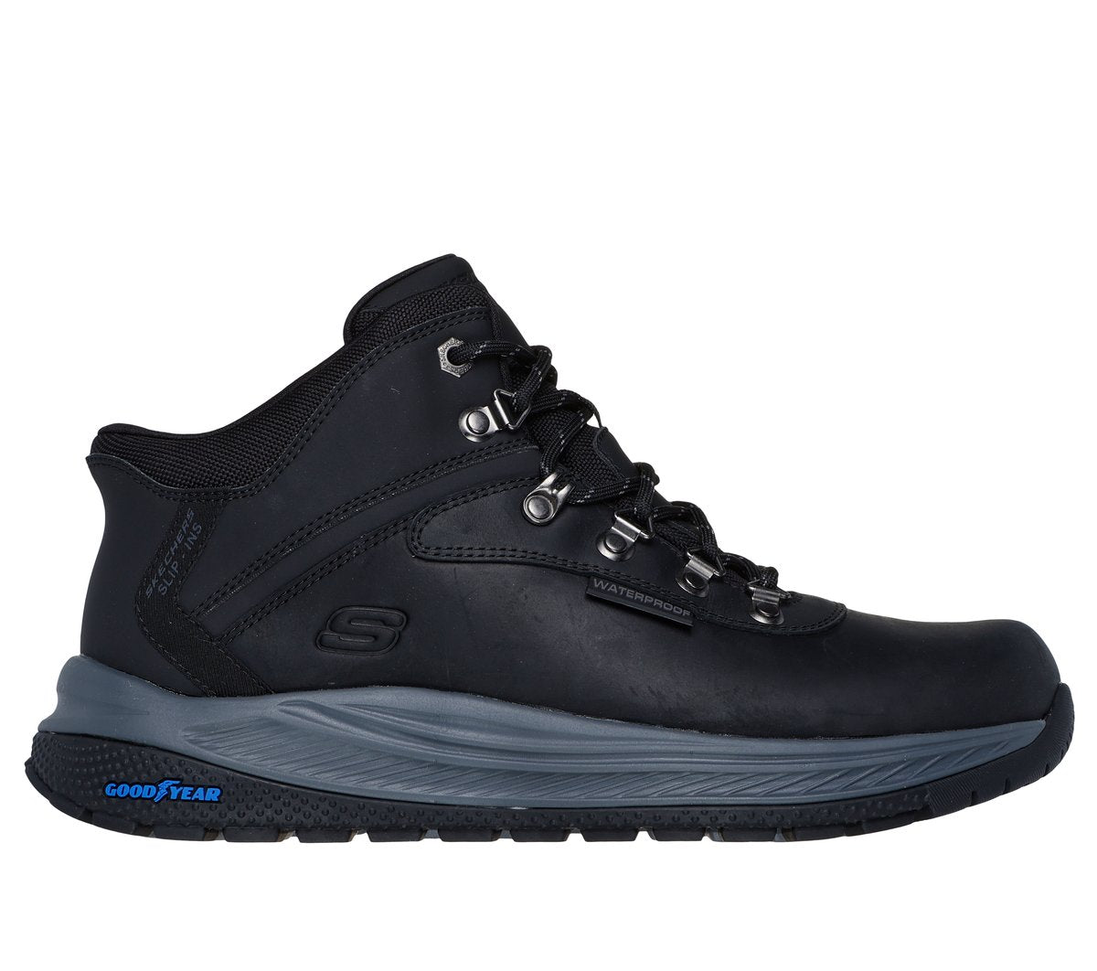Slip-ins Waterproof Relaxed Fit: Meroe - Pikeman | Men Skechers outlet
