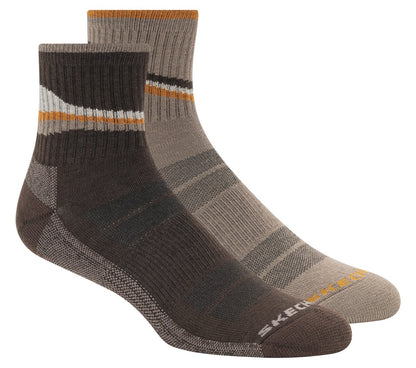 2 Pack Men's Quarter Trail Socks | Skechers discount