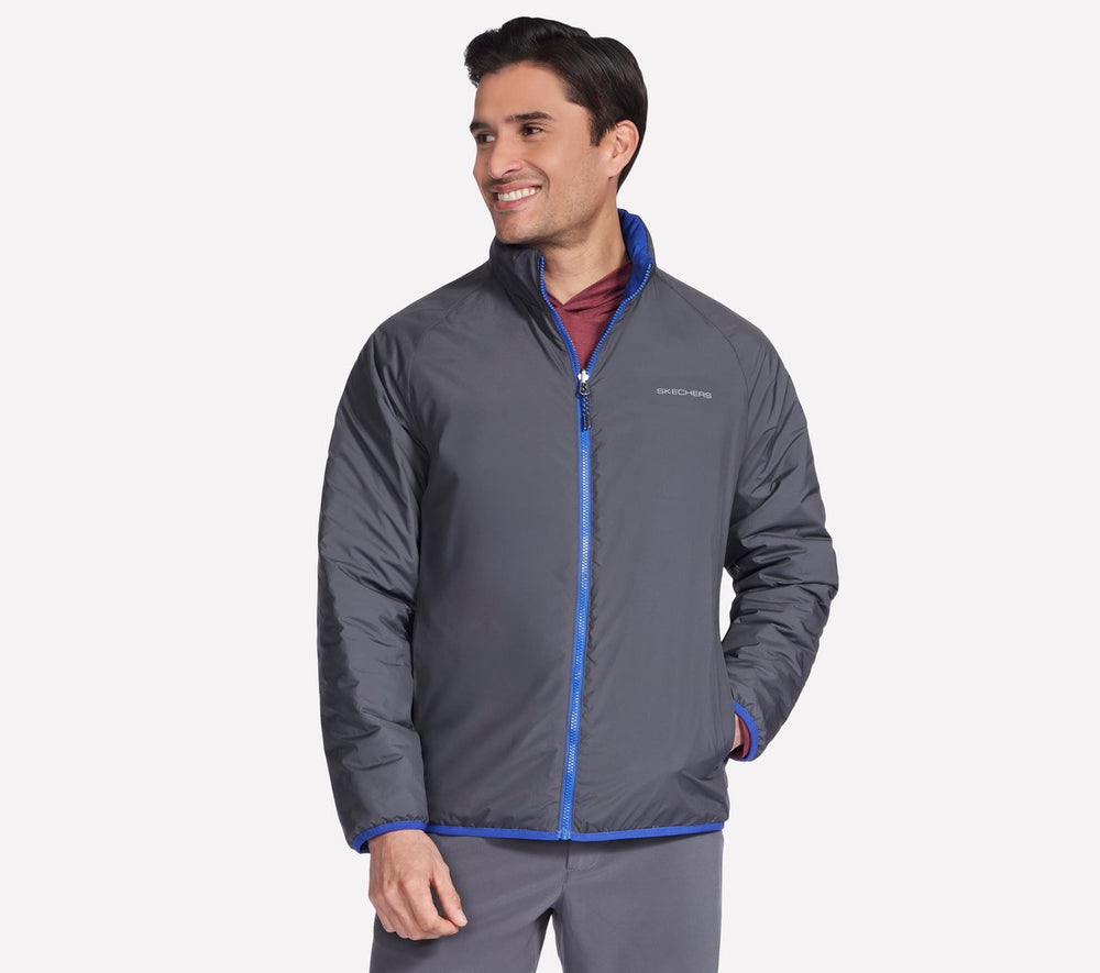 GO SHIELD Cozy Fit Altitude Reversible Jacket | Men Skechers online