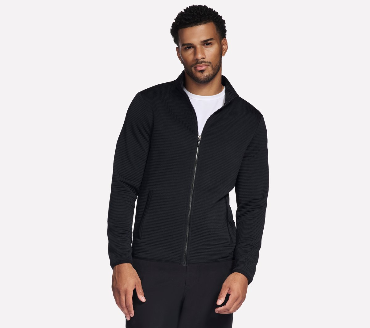 The Hoodless Hoodie Ottoman Jacket | Men Skechers outlet