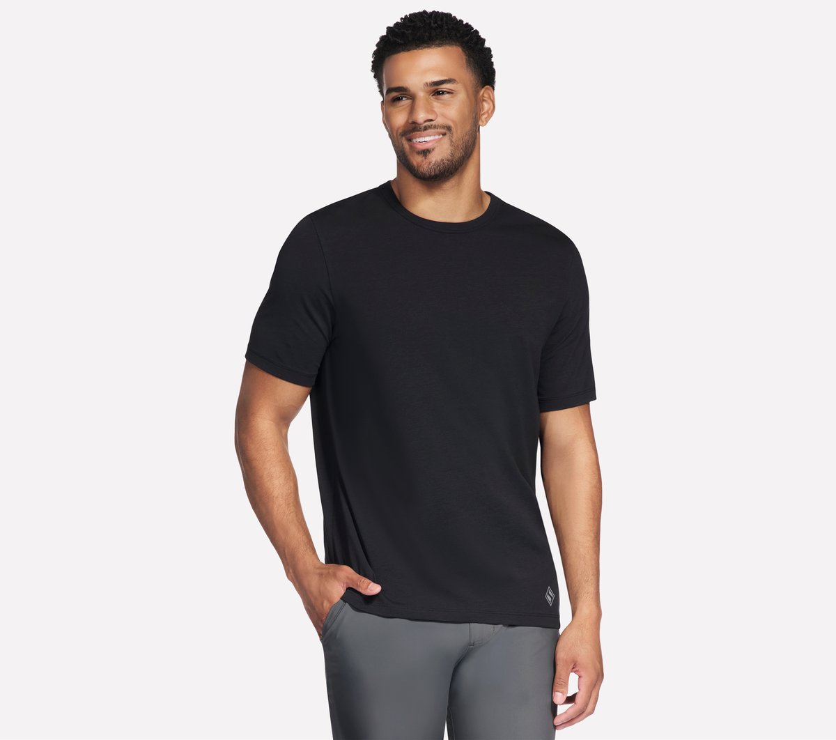 GO DRI Pima Crew | Men Skechers online shop
