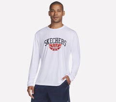 Hoops Long Sleeve Tee | Men Skechers on sale