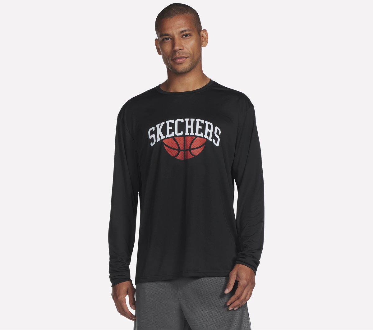 Hoops Long Sleeve Tee | Men Skechers on sale