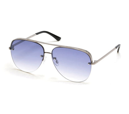 Semi-Rimless Metal Aviator | Skechers on sale
