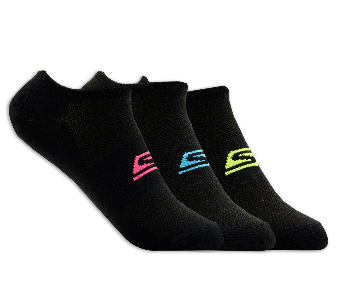 3 Pack No Show Stretch Socks | Skechers discount