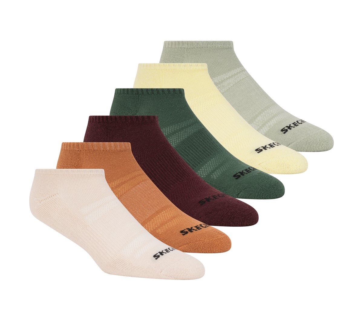 6 Pack Core Low Cut Medium Socks | Skechers on sale